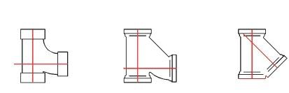 Wye Fitting or Butt Weld Y Type Tees Fitting Wye Fitting or Butt Weld Y Type Tees Fitting